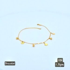 18K Pure Gold Bracelet